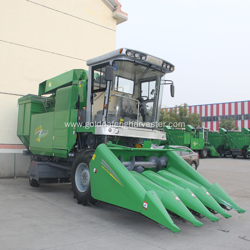 Automatic unloading self-propelled combine cutter maize/corn